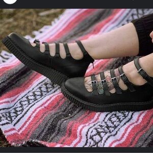 T.U.K. Pointed Mary Janes